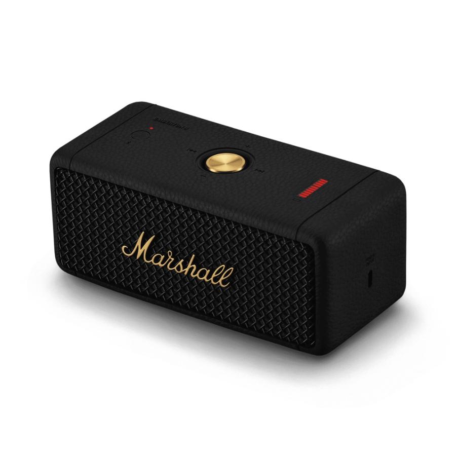 限定製作】マーシャル MARSHALL Emberton II Bluetooth Black and Brass ワイヤレススピーカー スピーカー Marshall Emberton II Black and Brass ポータブル スピーカー ブラック&ブラス 国内正規品