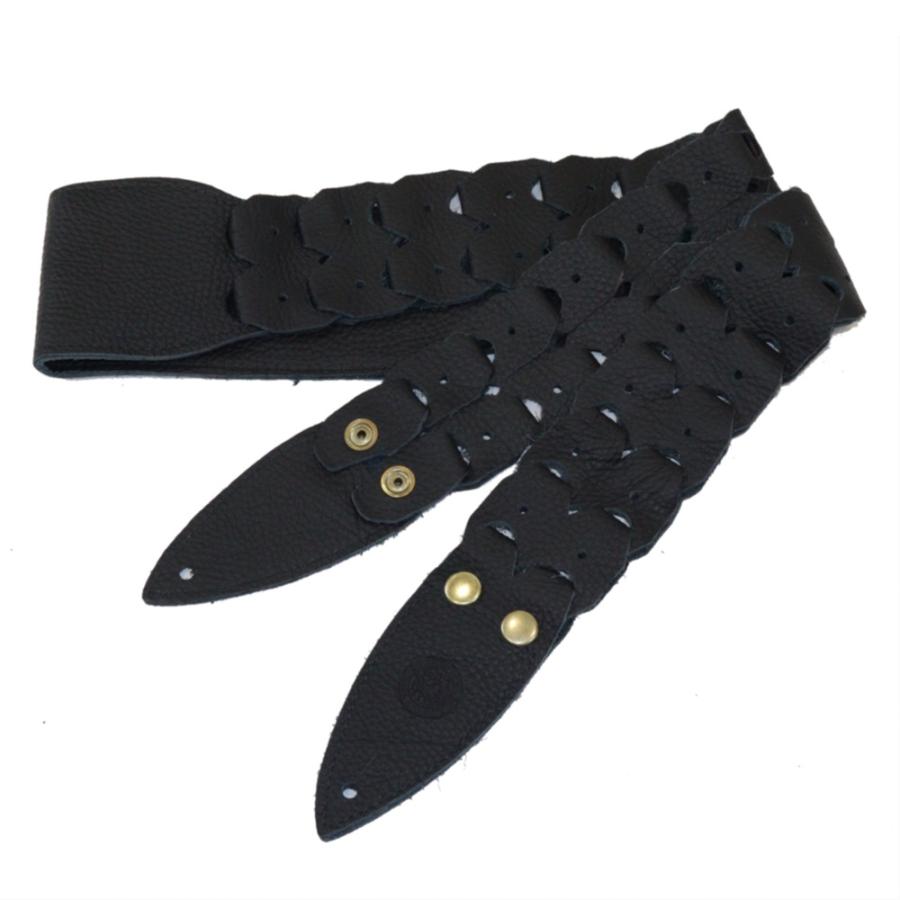 Stones Music Leather Link Strap レザー ギターストラップ : chuya