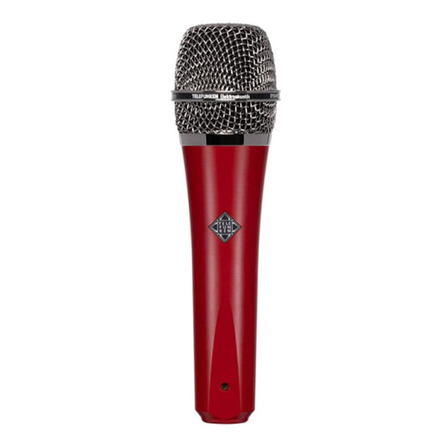 TELEFUNKEN M80 Custom Shop レッド/ガンメタル ダイナミックマイク