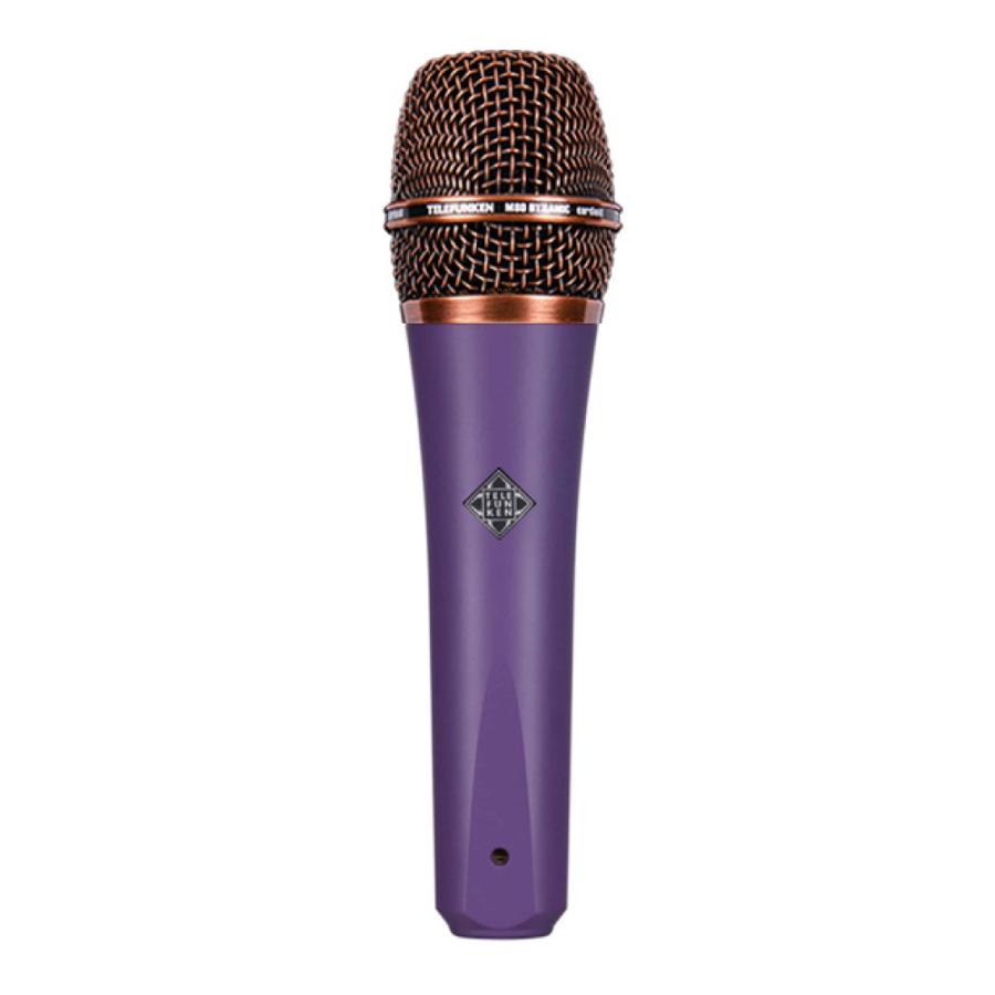 TELEFUNKEN M80 Custom Shop パープル/カッパー ダイナミックマイク