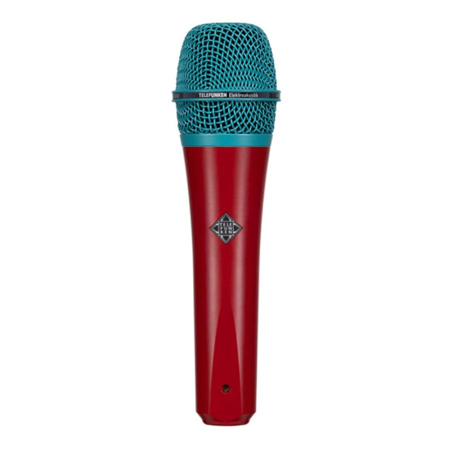TELEFUNKEN M80 Custom Shop レッド/ターコイズ ダイナミック