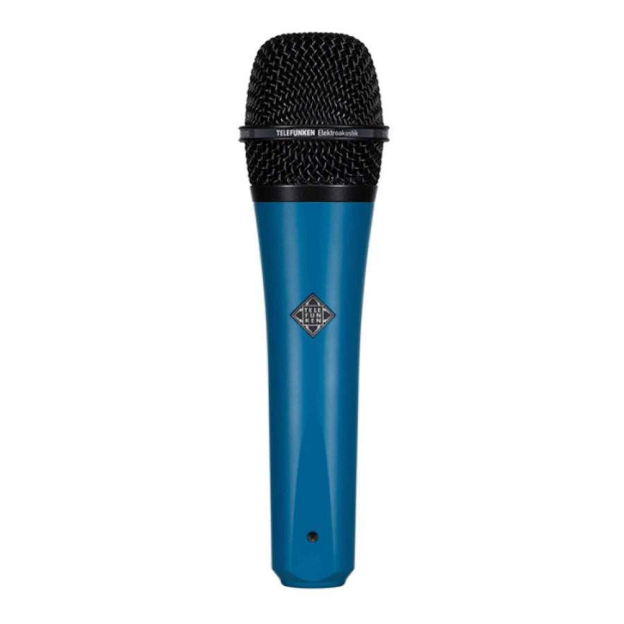 TELEFUNKEN M80 Custom Shop ブルー/ブラック ダイナミックマイク