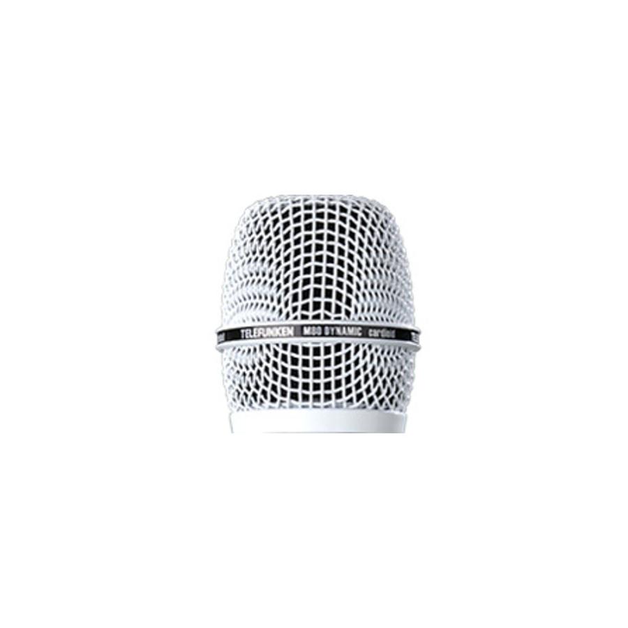 i*o様 Telefunken M80 (新品グリルボール) TELEFUNKEN M80 Grill 交換用マイクヘッド グリル ホワイト : chuya