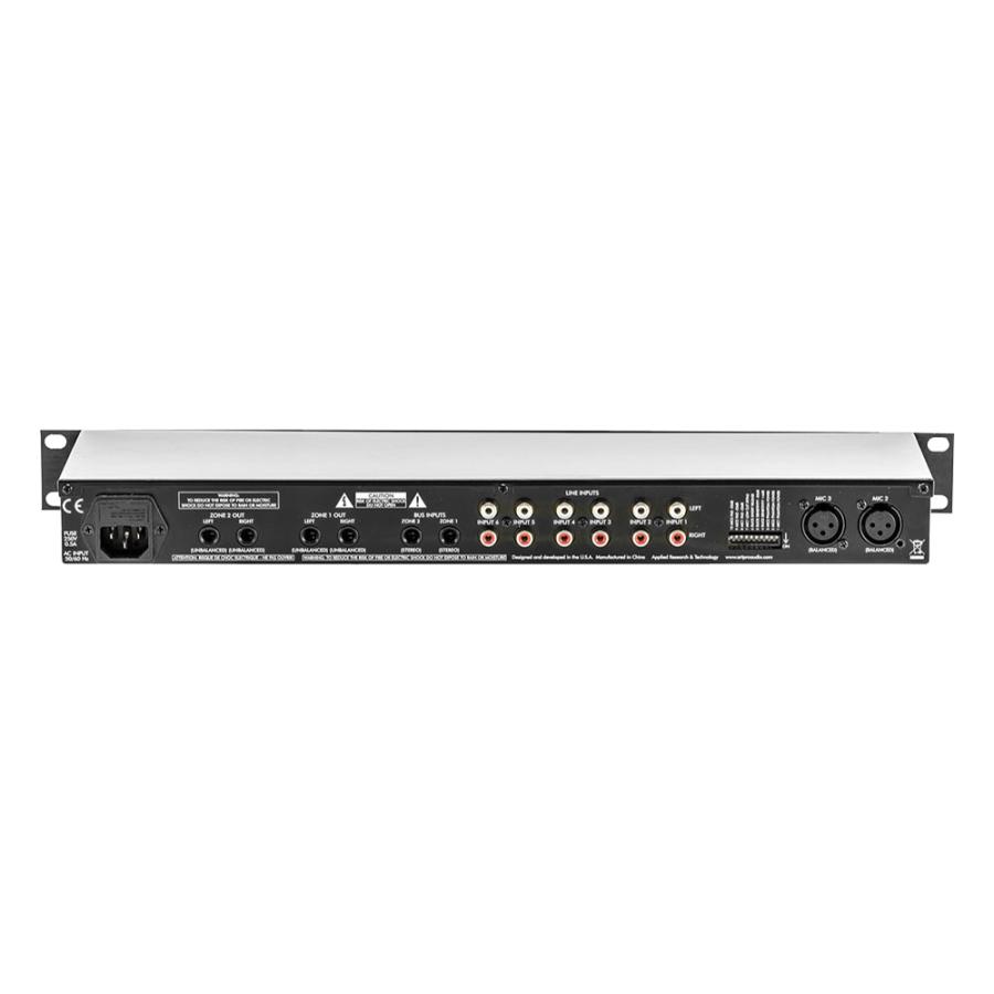 ART MX624 6チャンネル 2ゾーン・ステレオ・ミキサー／ダッカー