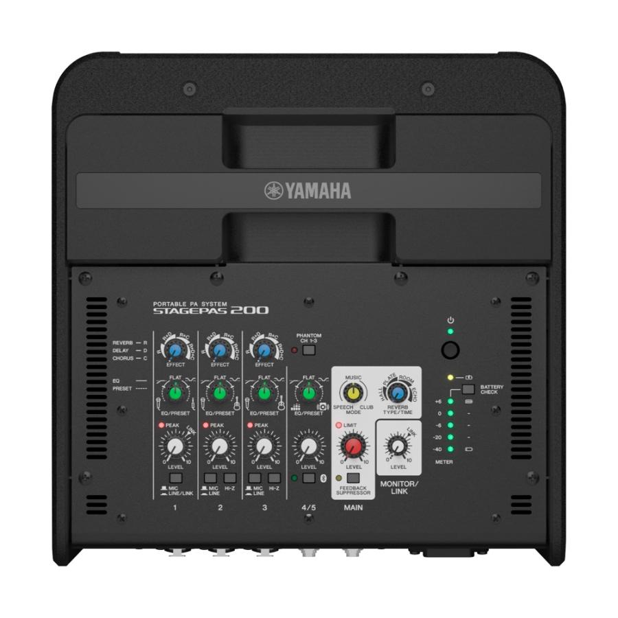 Yamaha StagePas 200 PAスピーカー　未使用のバッテリー付き PAセット PAスピーカー ヤマハ YAMAHA STAGEPAS 200 バッテリー非搭載