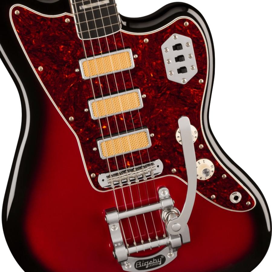 Fender Gold Foil Jazzmaster EB Candy Apple Burst エレキギター｜chuya-online｜04