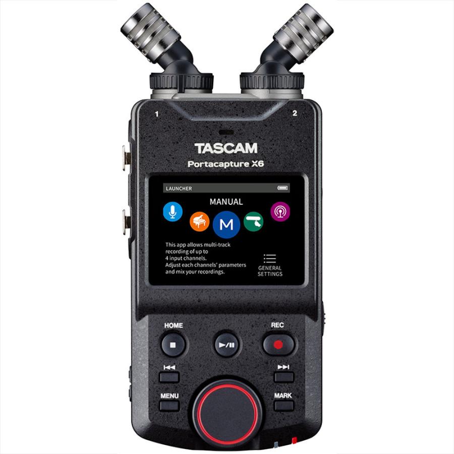 TASCAM Portacapture X6 32bitフロート録音6トラックポータブルレコーダー｜chuya-online｜06