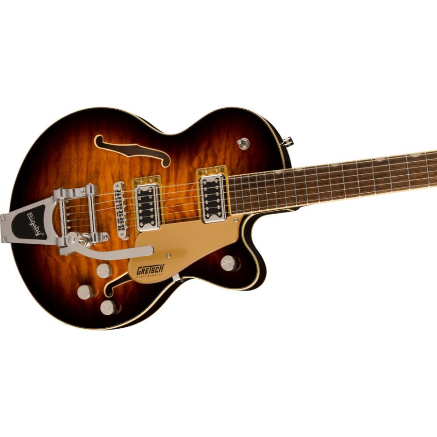 GRETSCH グレッチ G5655T-QM Electromatic Center Block Jr. Single-Cut Quilted Maple with Bigsby Sweet Tea エレキギター_1