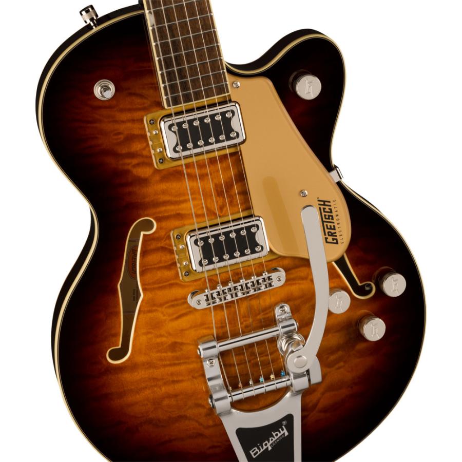 GRETSCH グレッチ G5655T-QM Electromatic Center Block Jr. Single-Cut Quilted Maple with Bigsby Sweet Tea エレキギター_2