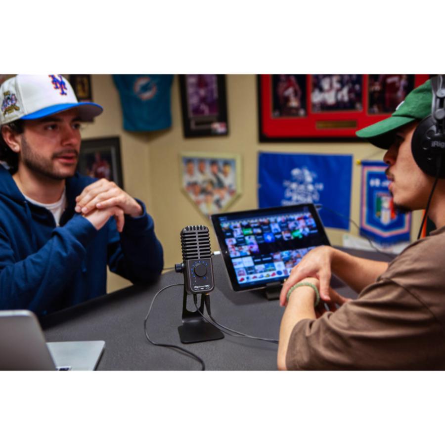 IK Multimedia iRig Stream Mic Pro コンデンサーマイク & オーディオインターフェイス