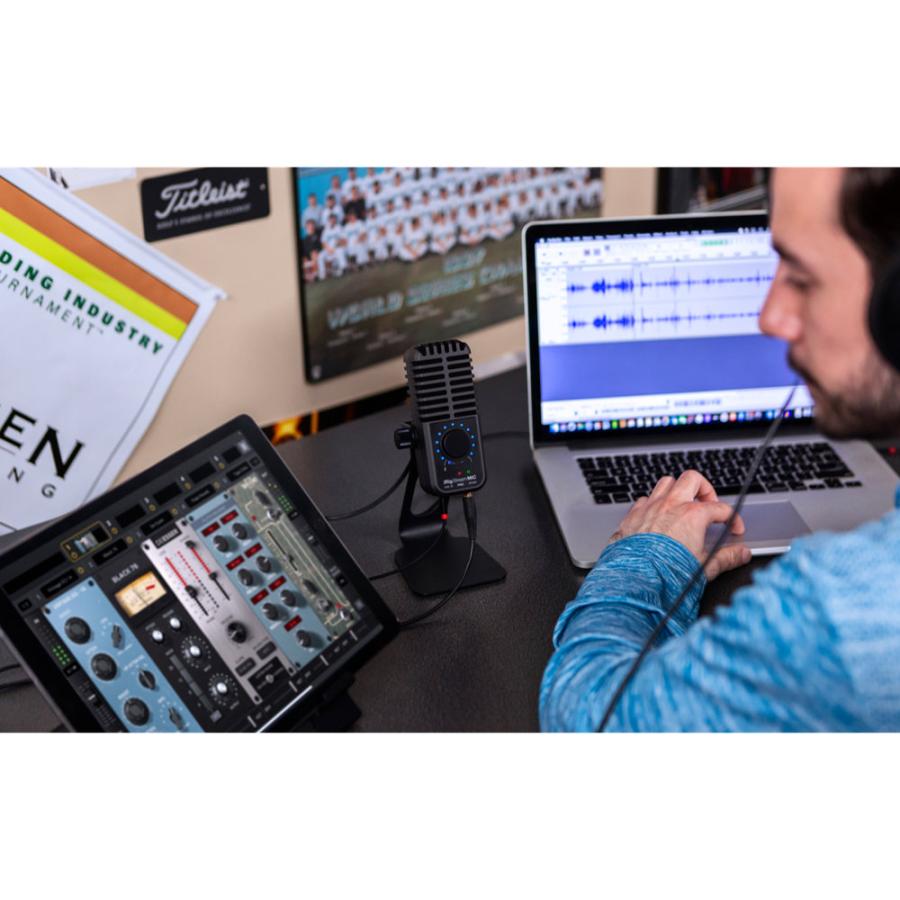 IK Multimedia iRig Stream Mic Pro コンデンサーマイク & オーディオインターフェイス