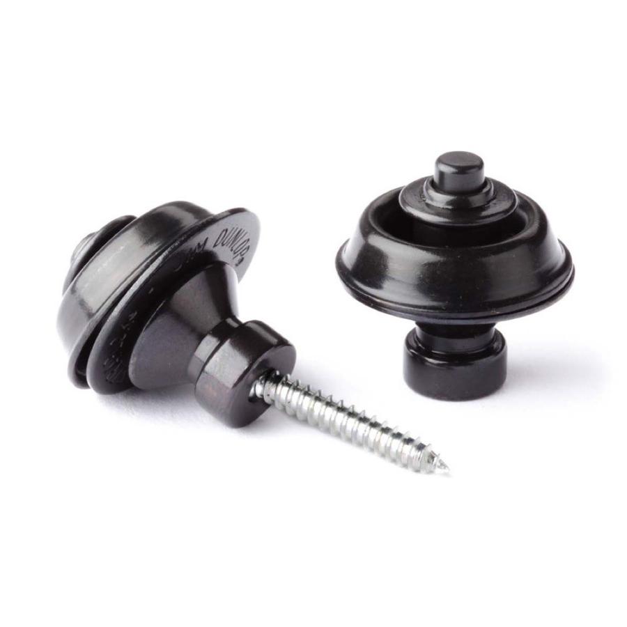 ギターストラップピン ロックピン JIM DUNLOP SLS1503 BK ストラップ