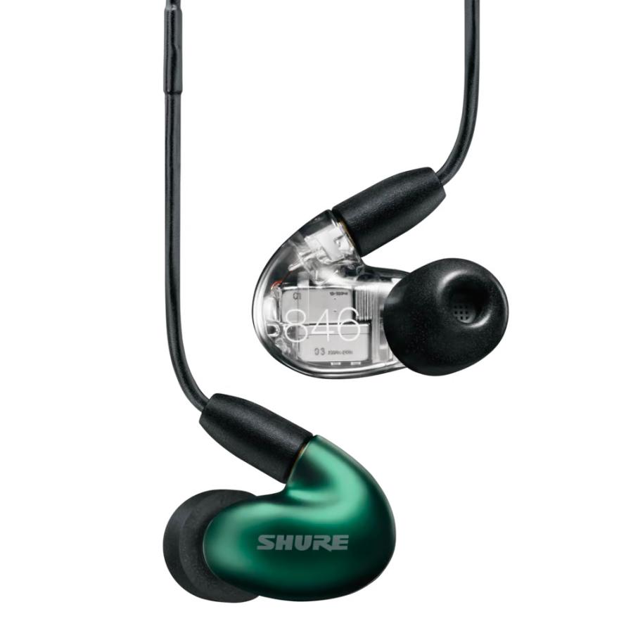 SHURE シュア SE846G2JD カナル型 MMCX着脱式高遮音性イヤホン イヤモニ インイヤーモニター ジェイドグリーン｜chuya-online｜05