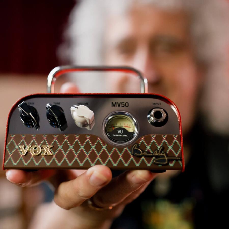 超高品質で人気のVOX MV50-BM Brian ギターアンプヘッド May Nutube