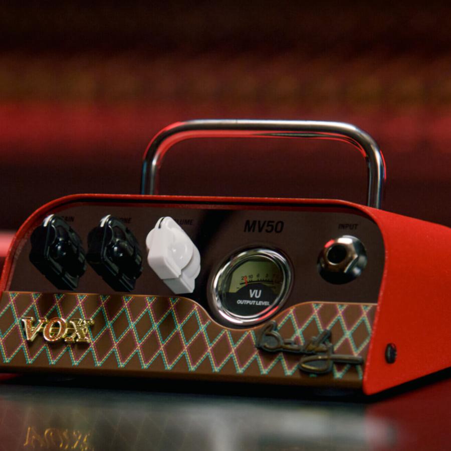 超高品質で人気のVOX MV50-BM Brian ギターアンプヘッド May Nutube