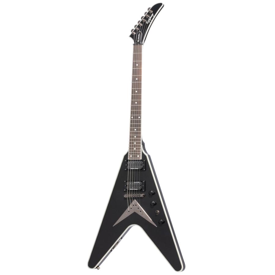 Epiphone V型 エレキギター ブラック Epiphone（エピフォン） Dave Mustaine Flying V Custom Black