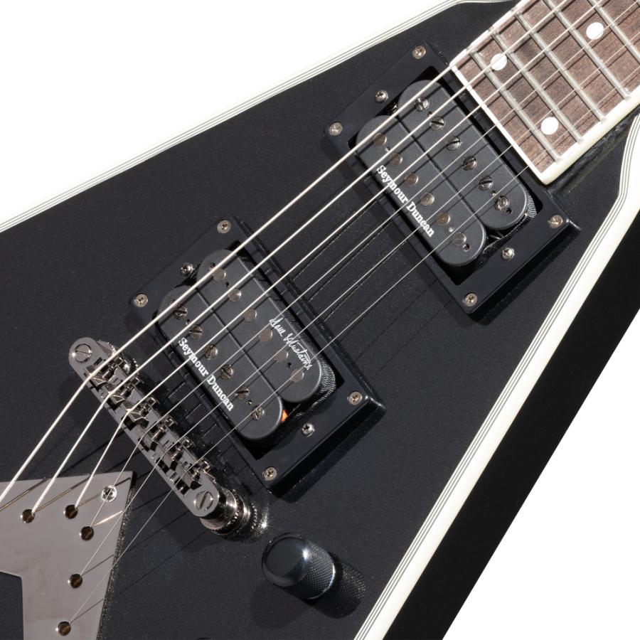 Epiphone エピフォン Dave Mustaine Flying V Custom Black Metallic エレキギター｜chuya-online｜04
