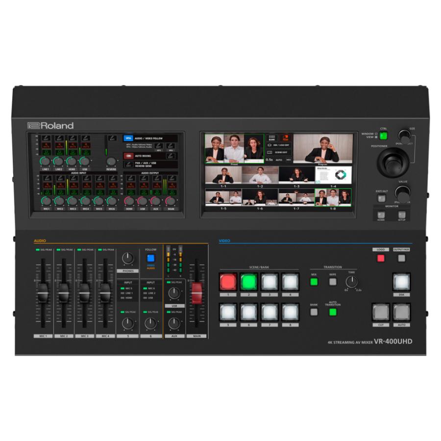 ローランド ビデオミキサー ROLAND VR-400UHD 4K STREAMING AV