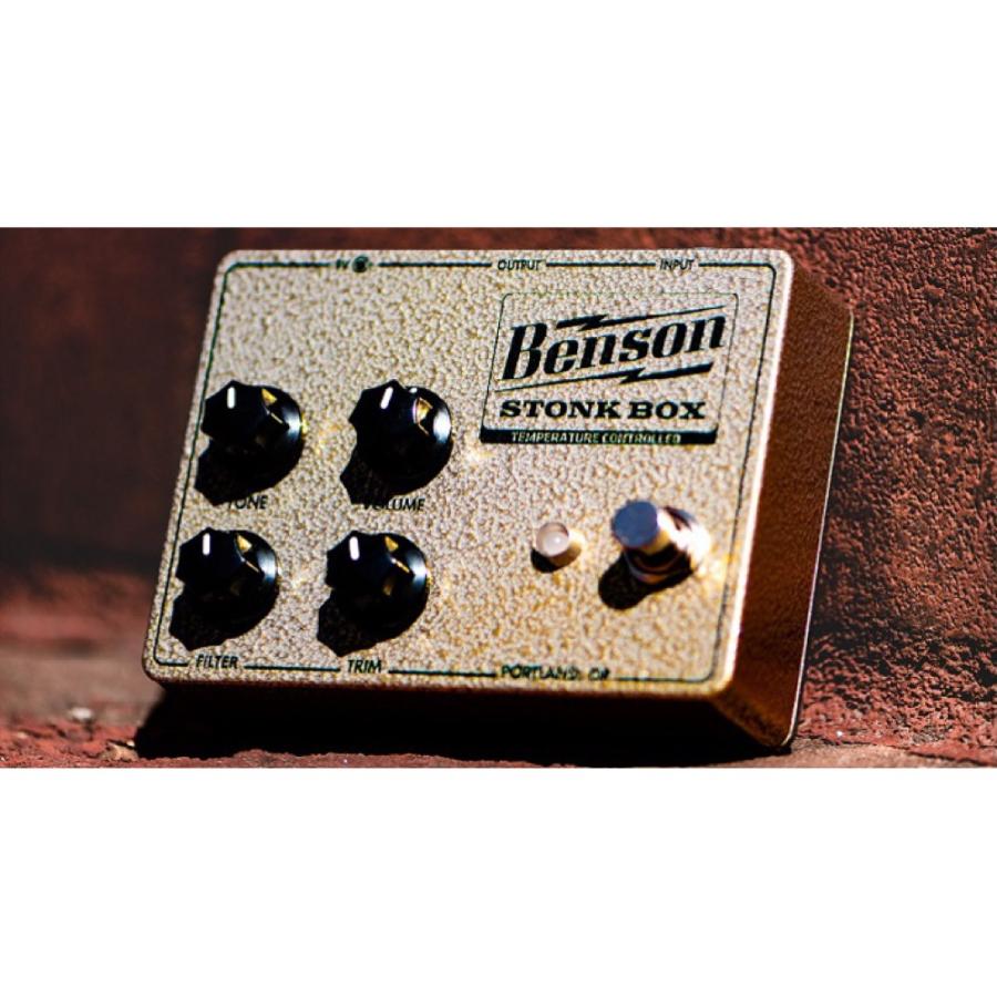 Benson Stonk Box ギターエフェクター オーバードライブ ファズ 【公式