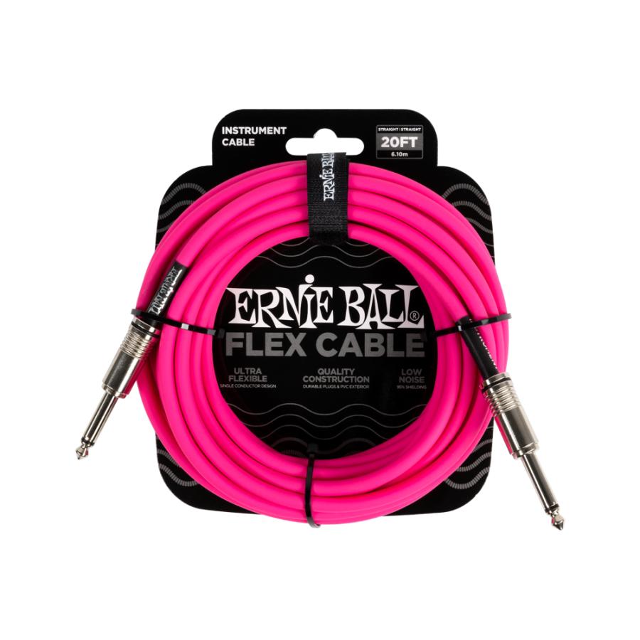 ERNIE BALL（アーニーボール） ギターシールド 約6m ERNIE BALL アニー