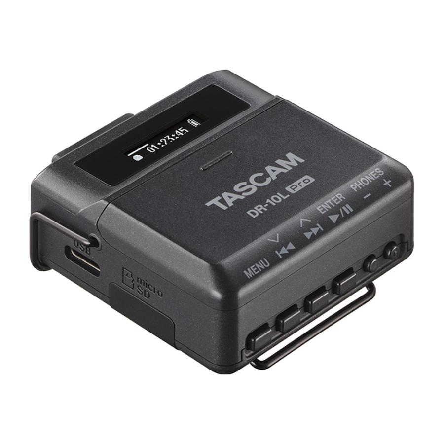 TASCAM タスカム DR-10L Pro 32ビットフロート録音対応ピンマイク