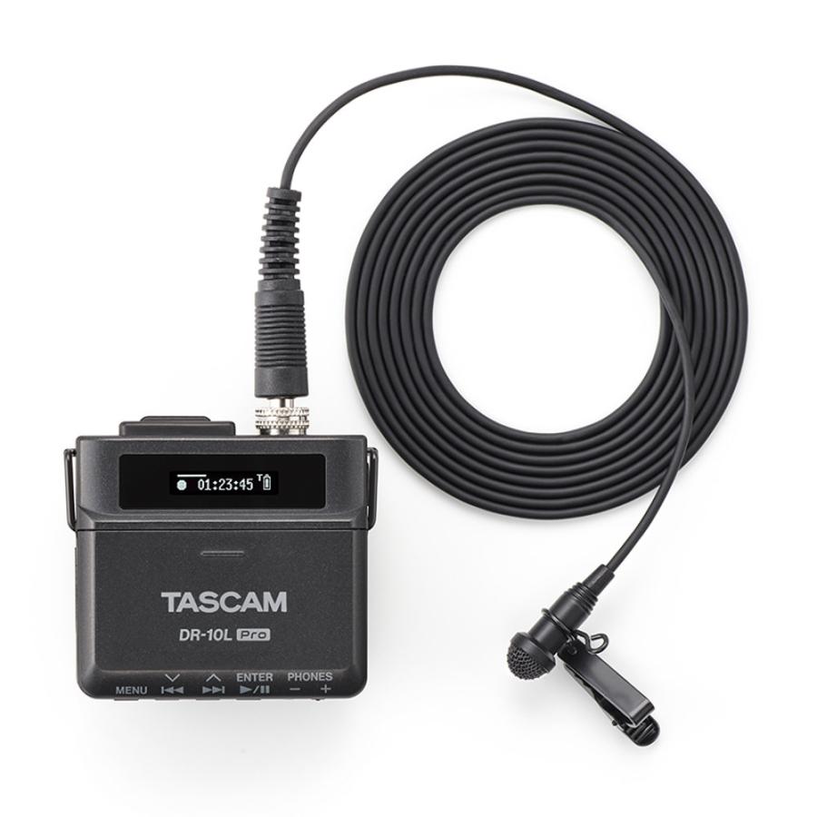 TASCAM タスカム DR-10L Pro 32ビットフロート録音対応ピンマイク