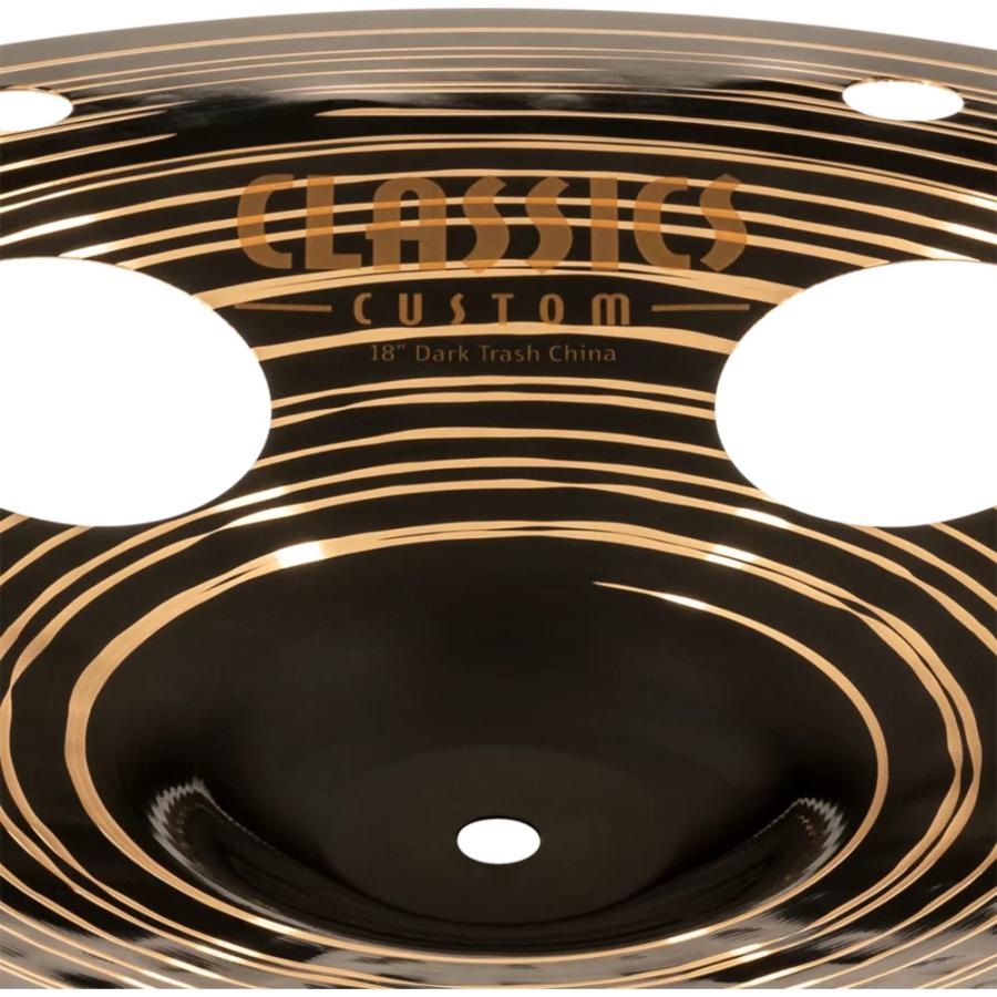MEINL マイネル CC18DATRCH Classics Custom Dark 18\” Trash China チャイナシンバル_3