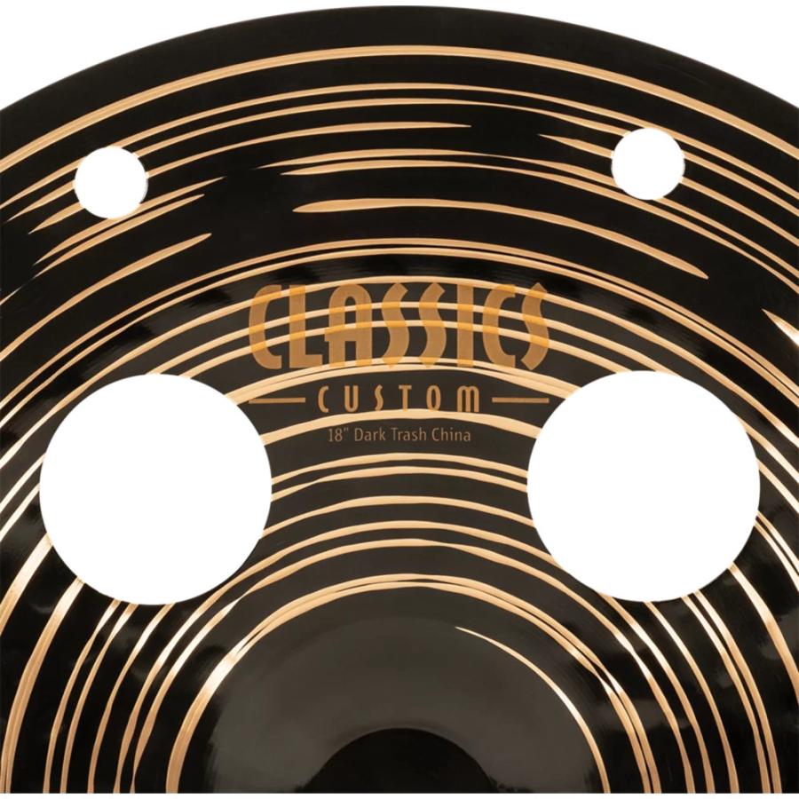 MEINL マイネル CC18DATRCH Classics Custom Dark 18\” Trash China チャイナシンバル_5