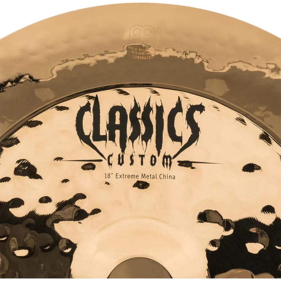 マイネル CC18EMCH-B Classics Custom Extreme Metal 18\” 【響き】 China チャイナシンバル