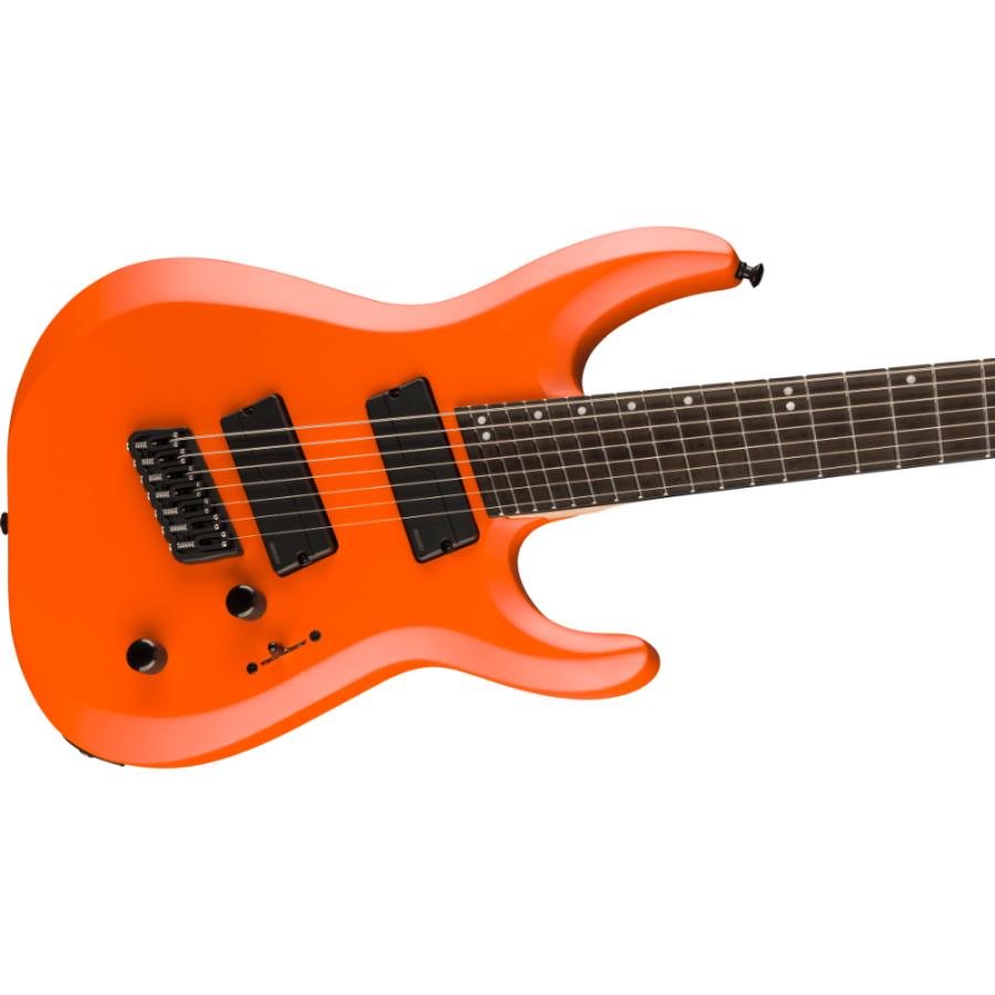 Jackson ジャクソン Pro Plus Series DINKY Modern HT7 MS Satin Orange Crush 7弦エレキギター｜chuya-online｜03