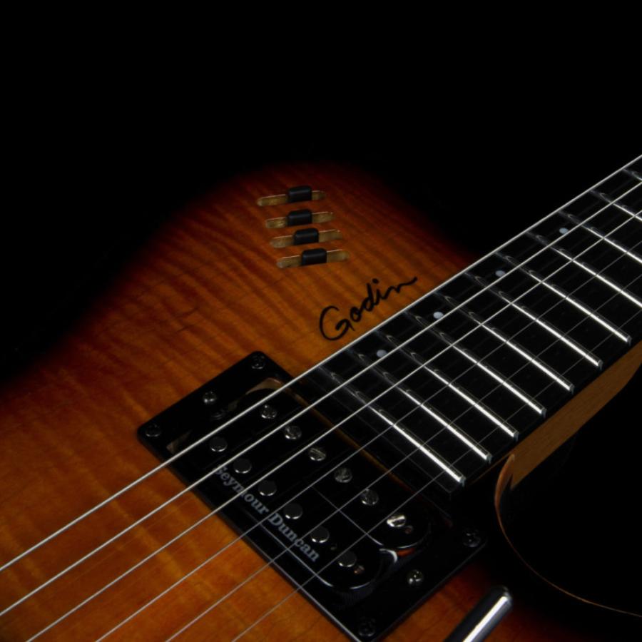Godin ゴダン LGXT Cognac Burst Flame AA エレキギター : chuya
