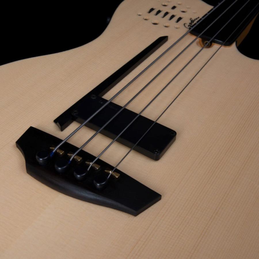 Godin ゴダン A4 Ultra Natural Fretless A/E エレクトリック セミ 