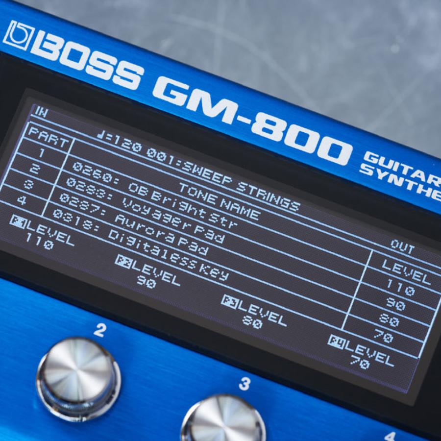 HUGO BOSS（ヒューゴ・ボス） ギターシンセサイザー BOSS ボス GM-800