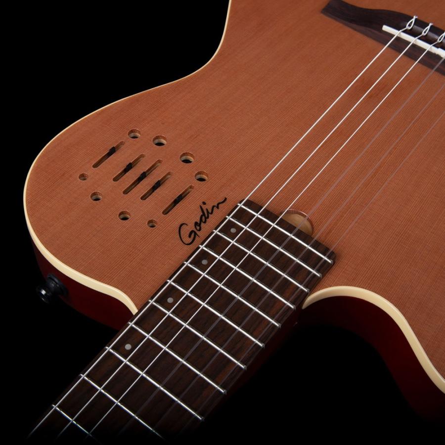 Godin ゴダン Multiac Nylon Encore Left-Handed レフトハンドモデル ナイロン弦 エレガットギターの画像
