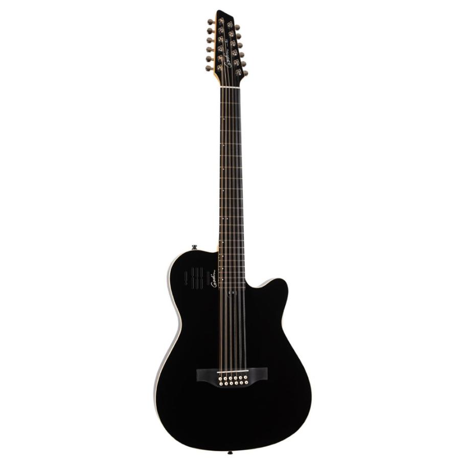 Godin ゴダン A12 Black HG 12弦 エレクトリックアコースティックギターの画像
