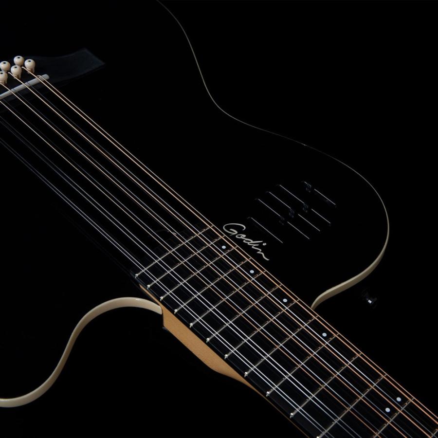 Godin ゴダン A12 Black HG 12弦 エレクトリックアコースティックギターの画像