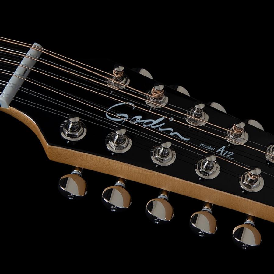 Godin ゴダン A12 Black HG 12弦 エレクトリックアコースティックギターの画像