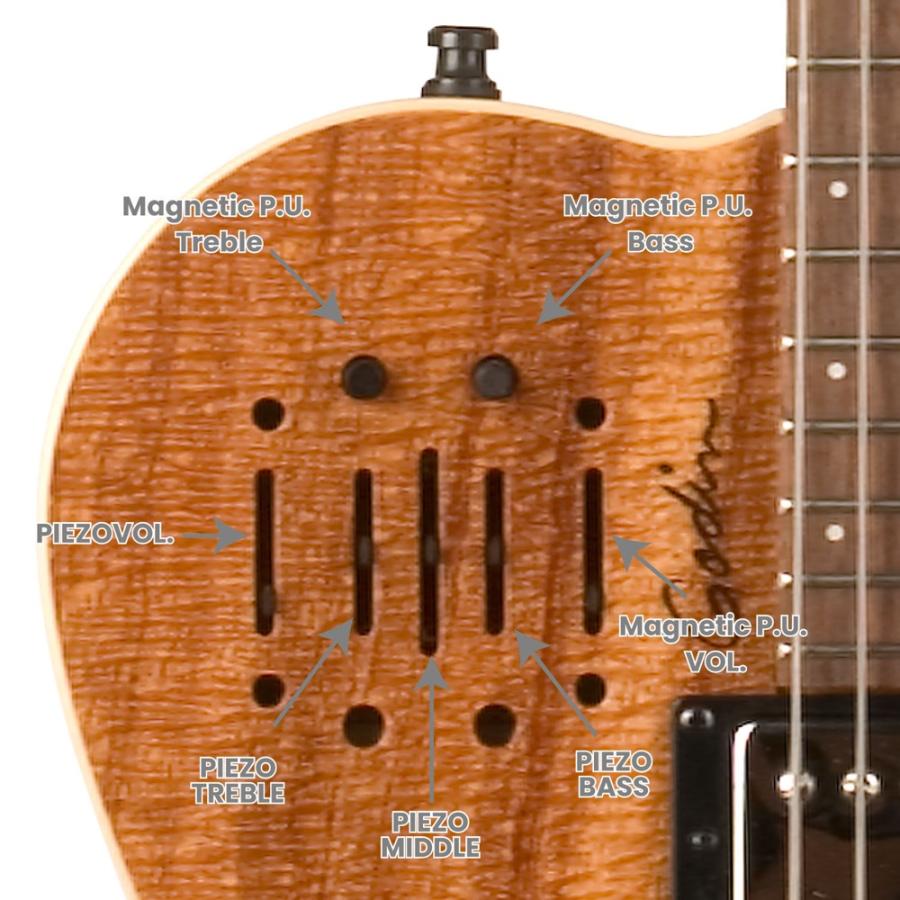 Godin ゴダン A6 ULTRA Extreme Koa HG エレクトリックアコースティックギターの画像
