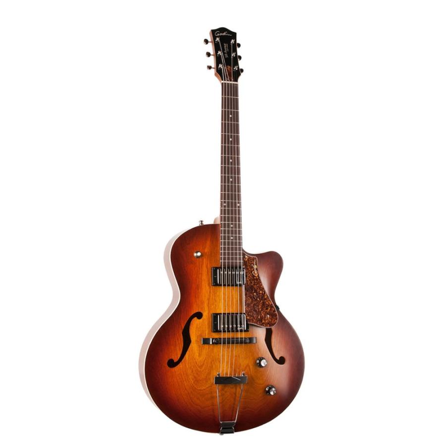 Godin ゴダン 5th Avenue CW Kingpin II HB Cognac Burst エレキギター