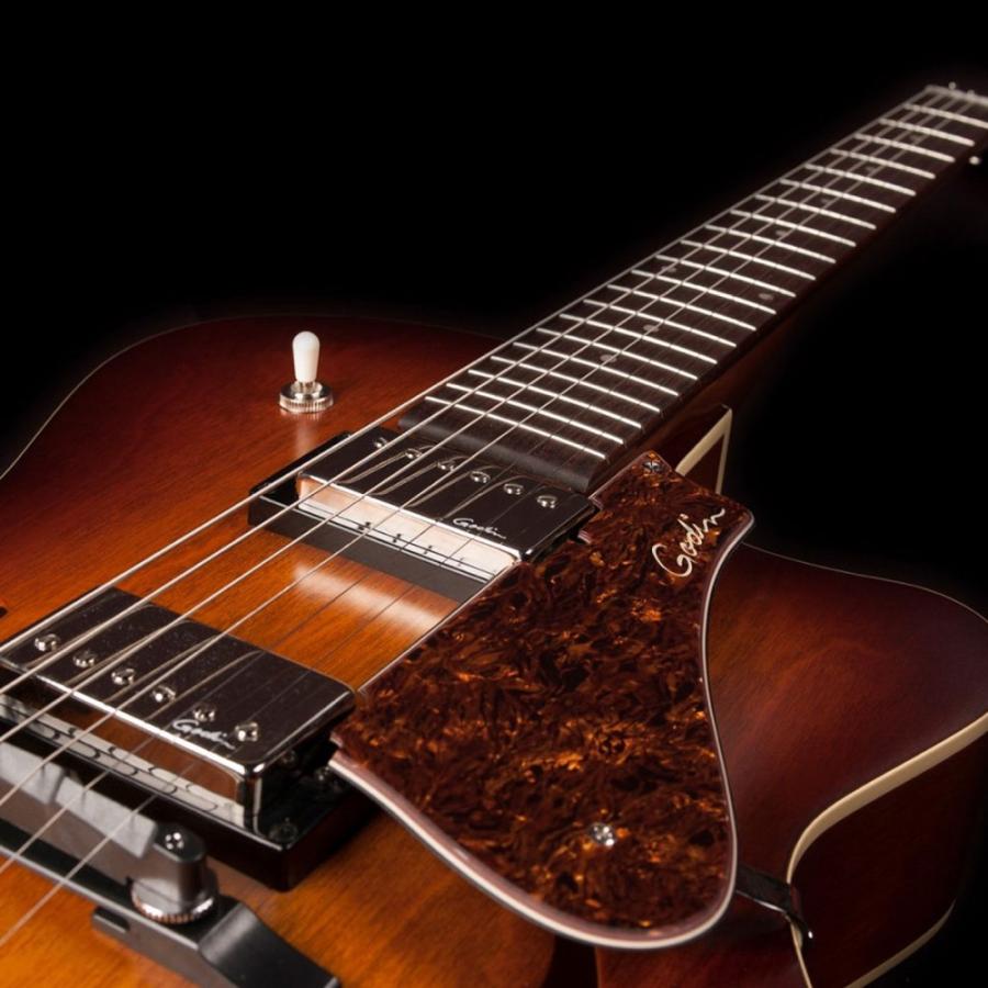 Godin ゴダン 5th Avenue CW Kingpin II HB Cognac Burst エレキギター