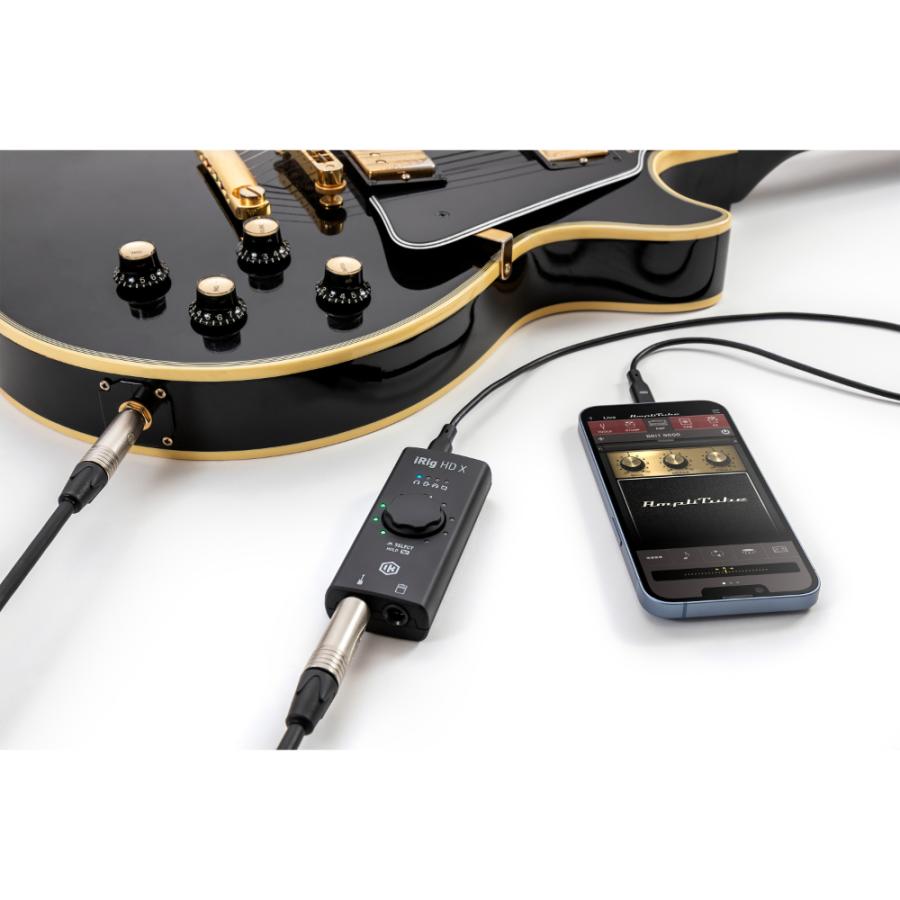 IK Multimedia アイケーマルチメディア iRig HD X ギター用モバイル