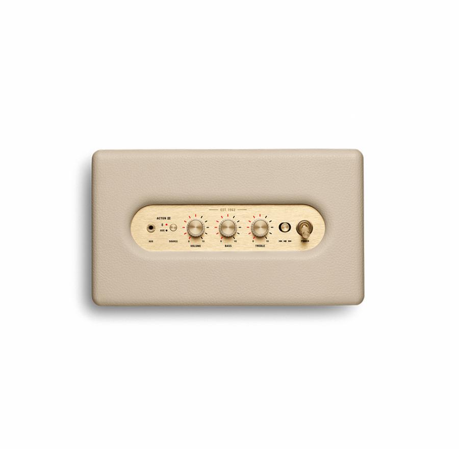 MARSHALL マーシャル Acton III Cream Bluetoothスピーカー : chuya