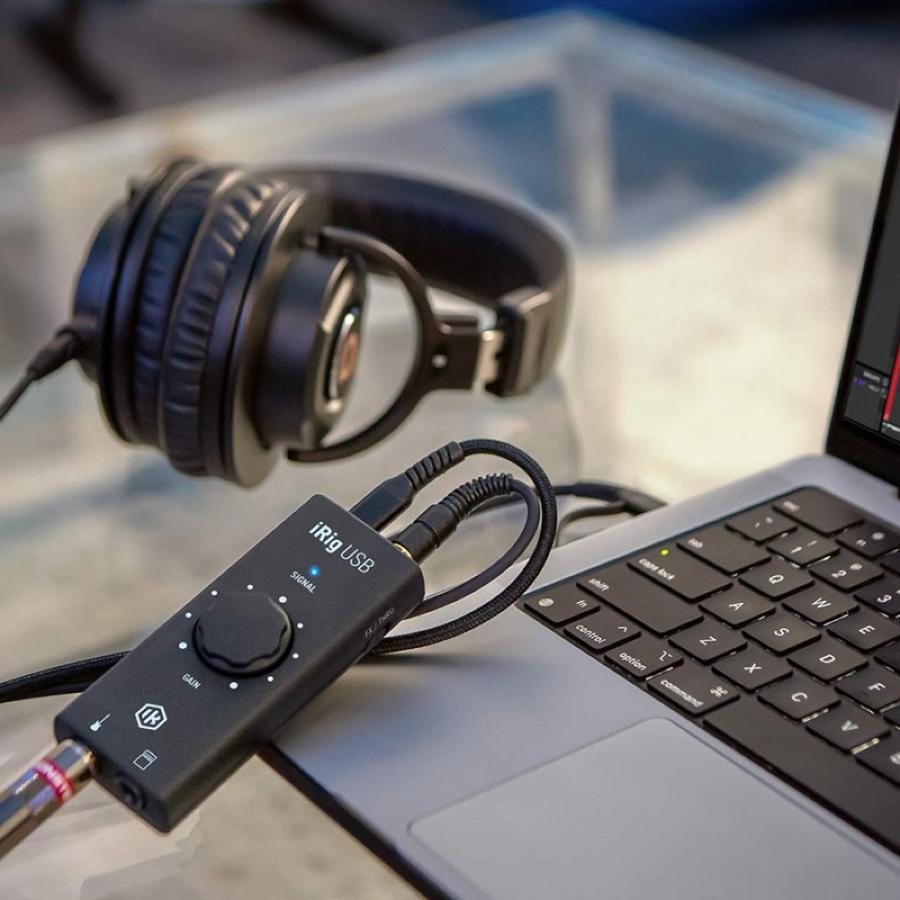 IK Multimedia アイケーマルチメディア iRig USB ギター/ベース USB-C対応 モバイル オーディオインターフェイス 正規輸入品の画像
