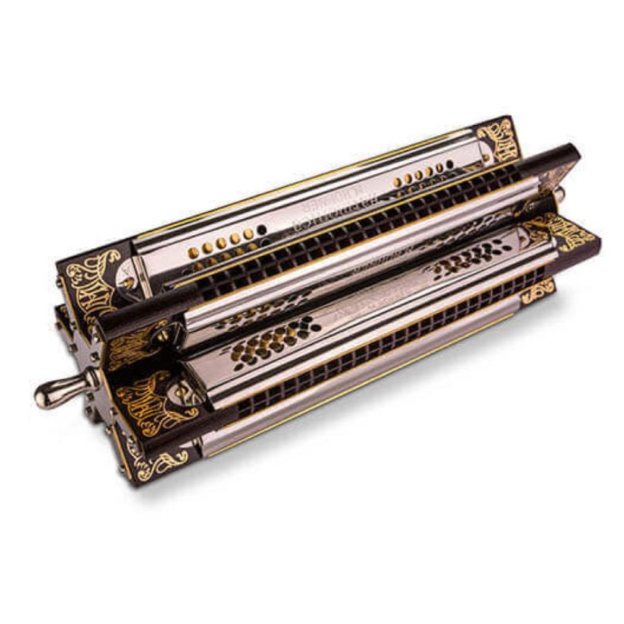 楽器・機材 【希少品】HOHNER 6連ハーモニカ トレモノ•ハーモニカ