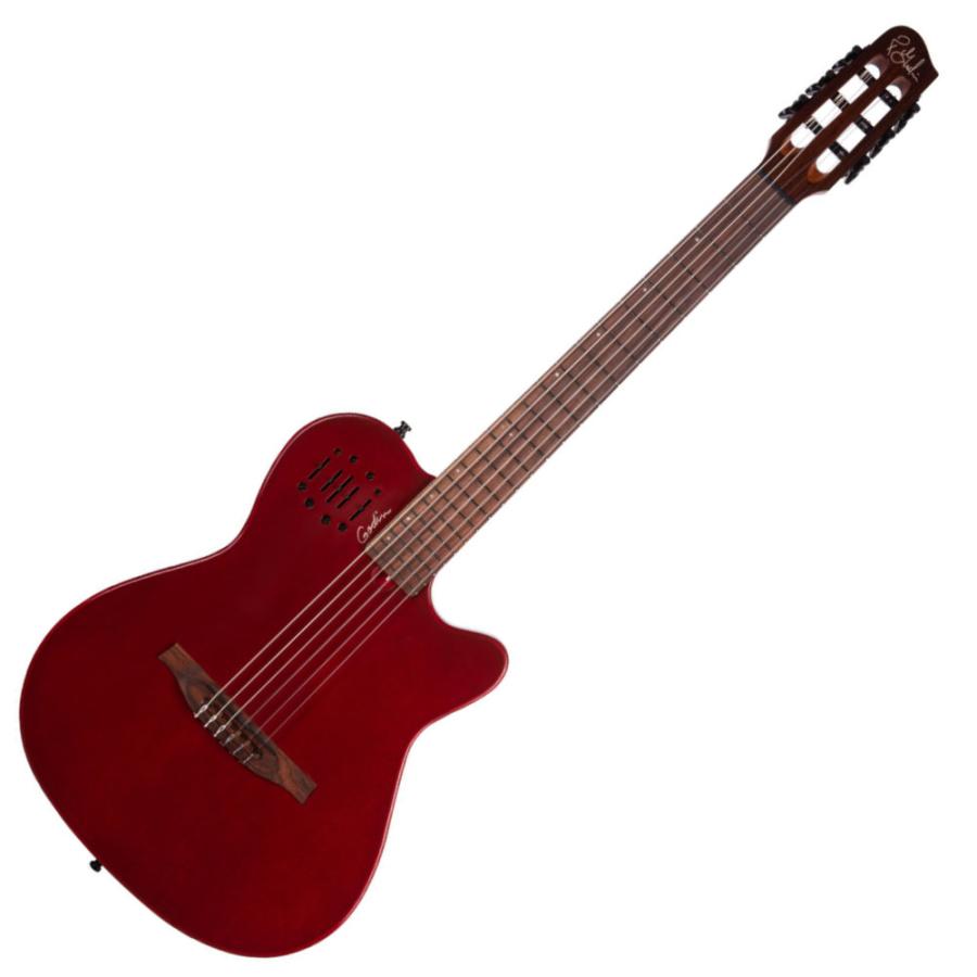 Godin ゴダン Multiac Mundial Aztek Red ナイロンギター : chuya