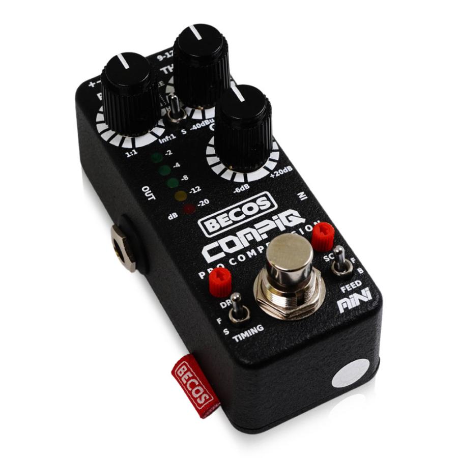 BECOS Comp IQ MINI Pro コンプレッサー BECOS CompIQ MINI Pro V2.0 コンプレッサー ギターエフェクター