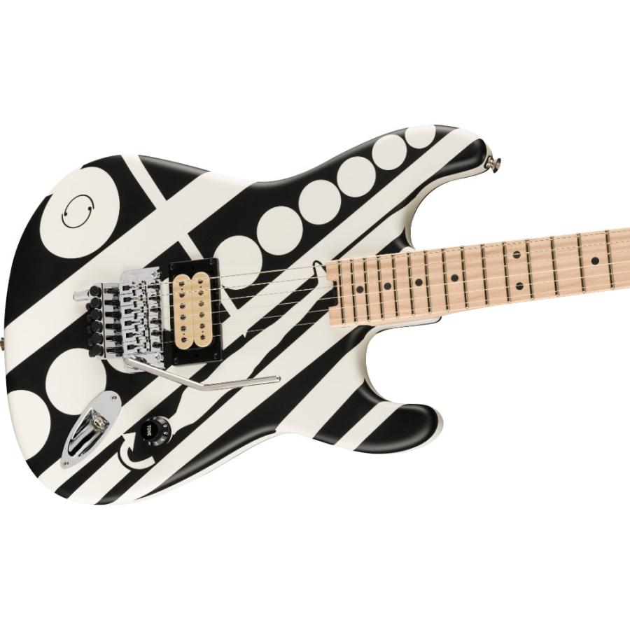 EVH Striped Series Circles White and Black エレキギター : chuya