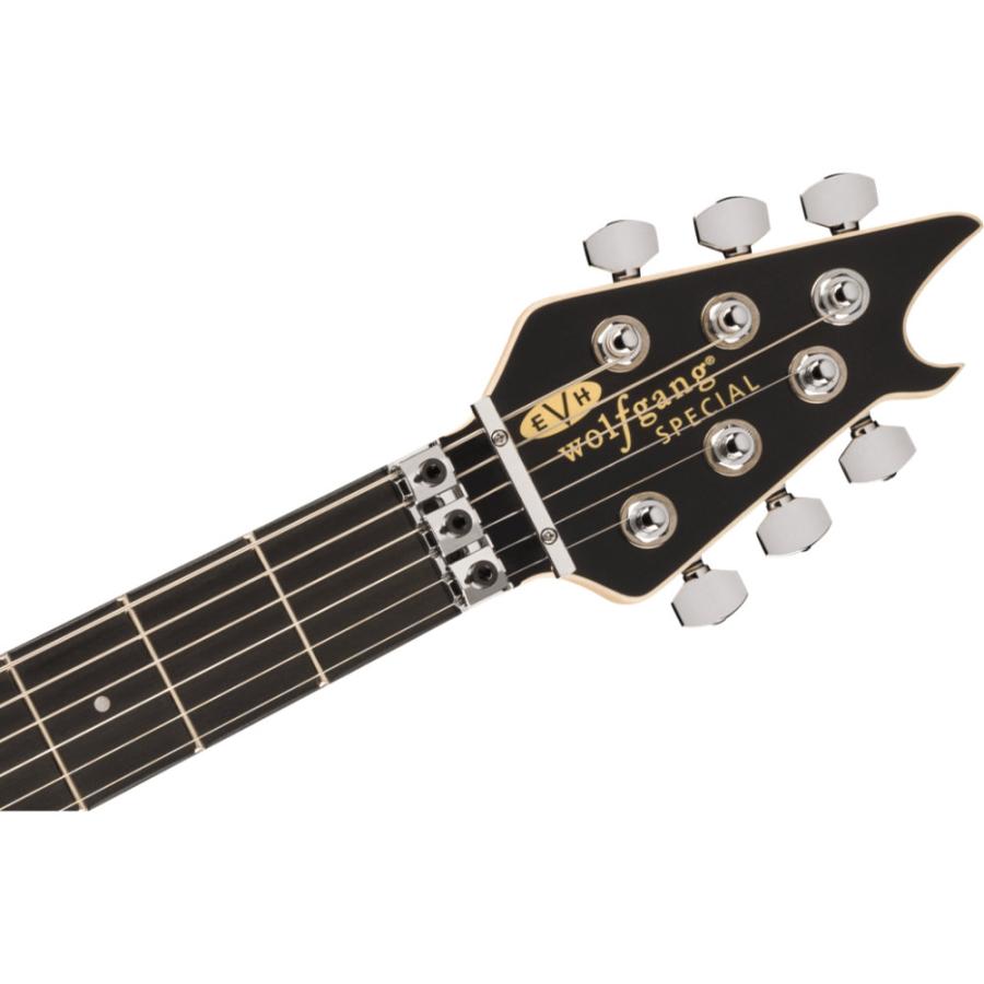 Custom エレキギター　ストライプ EVH Wolfgang Special Striped Series Black and Yellow エレキギター