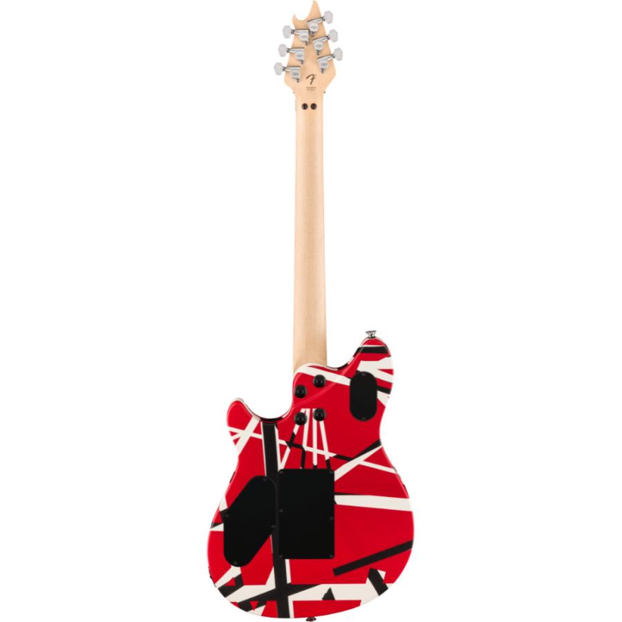 ギター EVH Striped Red with Black Stripe EVH StripedGuit Red w/ Black – Motor City Guitar