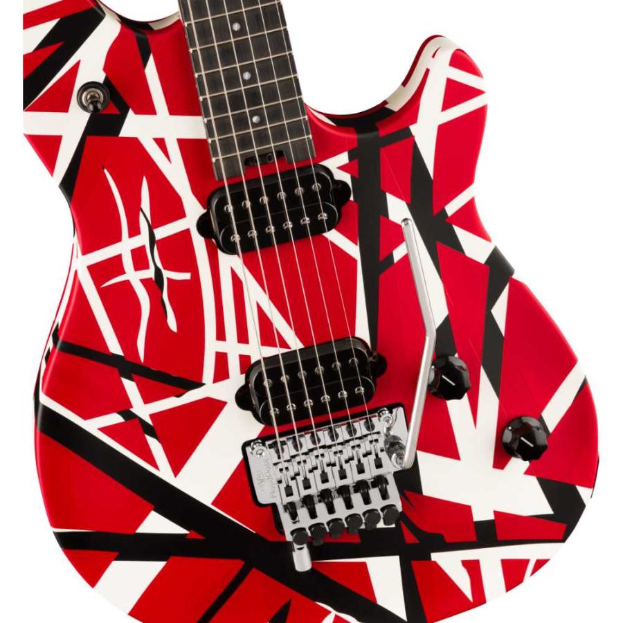 EVH Wolfgang Special Striped Series Red Black and White エレキギター｜chuya-online｜04